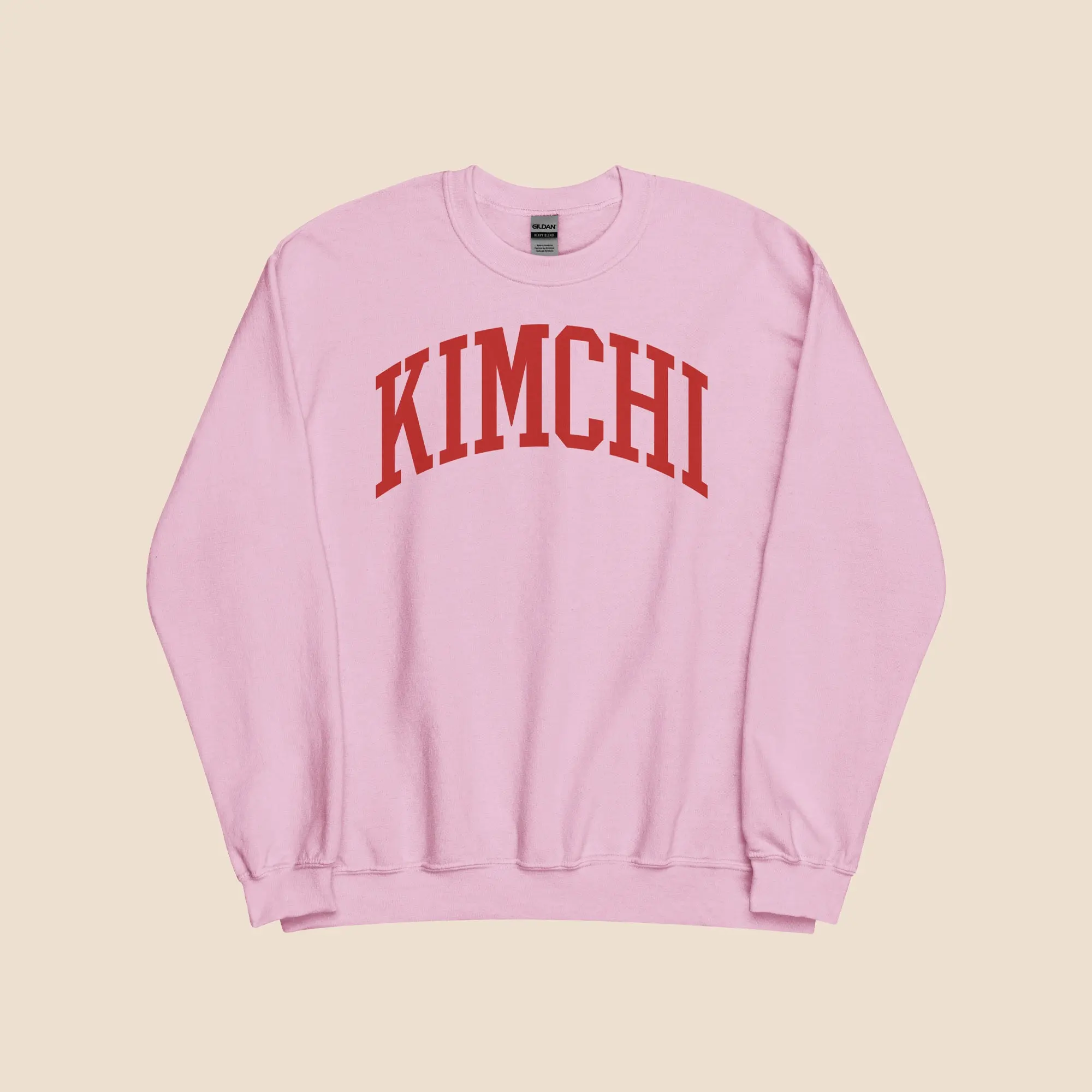Kimchi Sweatshirt - Oversized Unisex Crewneck for Korean Food Lovers