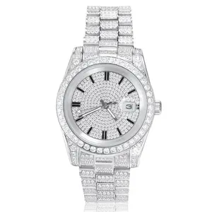 42mm Fully Iced Presidential Watch