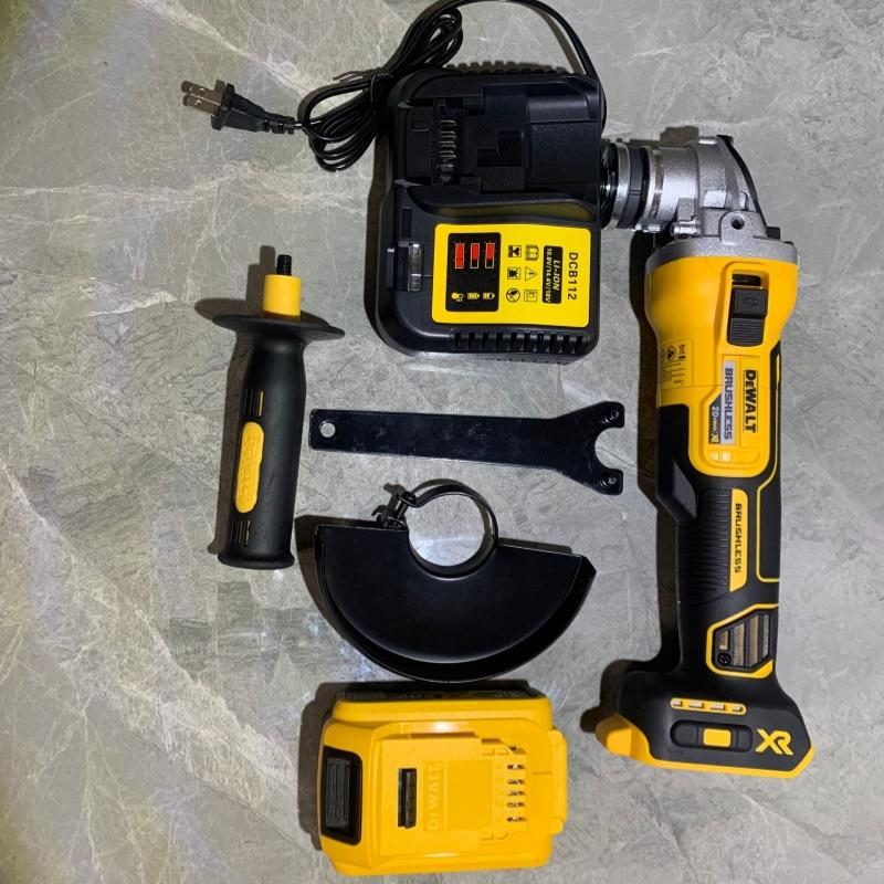 Dewalt DCG405NT 125MM Cordless Grinder with E-Clutch Safety, 9000RPM for Metal and Wood