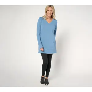 Cuddl Duds Tall Comfortwear Tunic & Legging Lounge Set