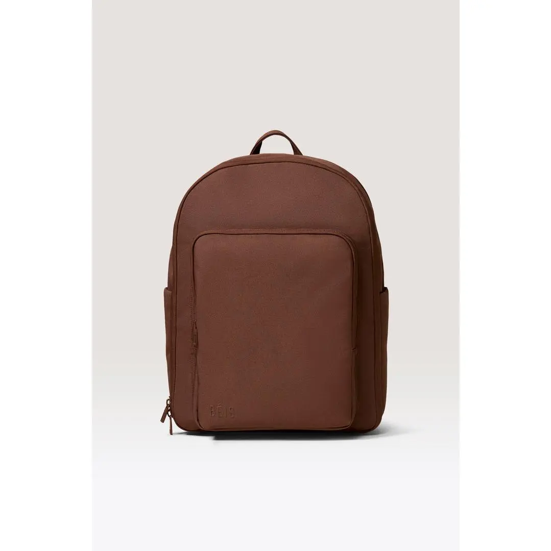 BEIS Travel Backpack, Maple Color Functional Luggage Bag for Travel Use