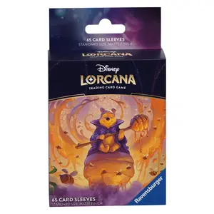 Disney Lorcana Card Sleeves - Winnie the Pooh - Hunny Wizard (65-Pack) - Ravensburger Card Sleeves (RCS)