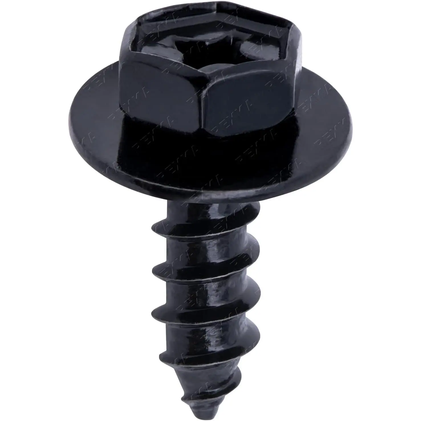 30pcs Automotive Hex Head Bumper Cover Splash Shield Mud Guard Screws & Bolts (M6x19 mm, Part #90159-60498) - Car Fastener Accessory for Toyota (RAV4, Avalon, Camry, Highlander, Prius), Lexus, Scion
