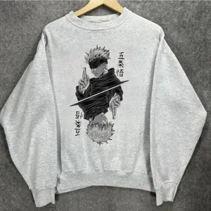 Youth Adult Gojo Satoru Shirt, Jujutsu Kaisen Sweatshirt, Best Anime Shirts, Gift For Anime Lovers, Anime Apparel, Casual