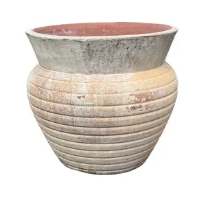 Vietnamese Ribbed Planter - Large
