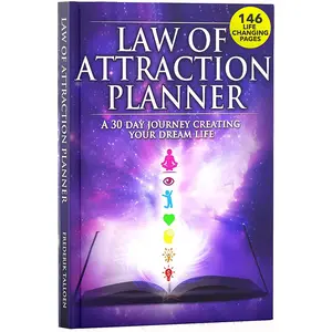 Law of Attraction Planner and Manifestation Journal - a 30 Day Journey Manifesting Your Dream Life, Goal, Positivity, Affirmation & Happiness | Your Daily Guided & Gratitude Journal, Include Vision Board & Success Roadmap - Start Anytime FREEDOM MASTERY