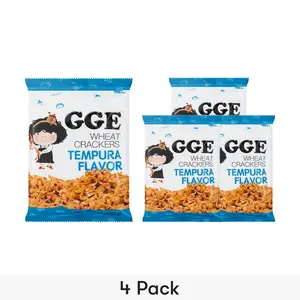 WEILIH GGE Tempura Wheat Cracker 80g*4【4 Packs】