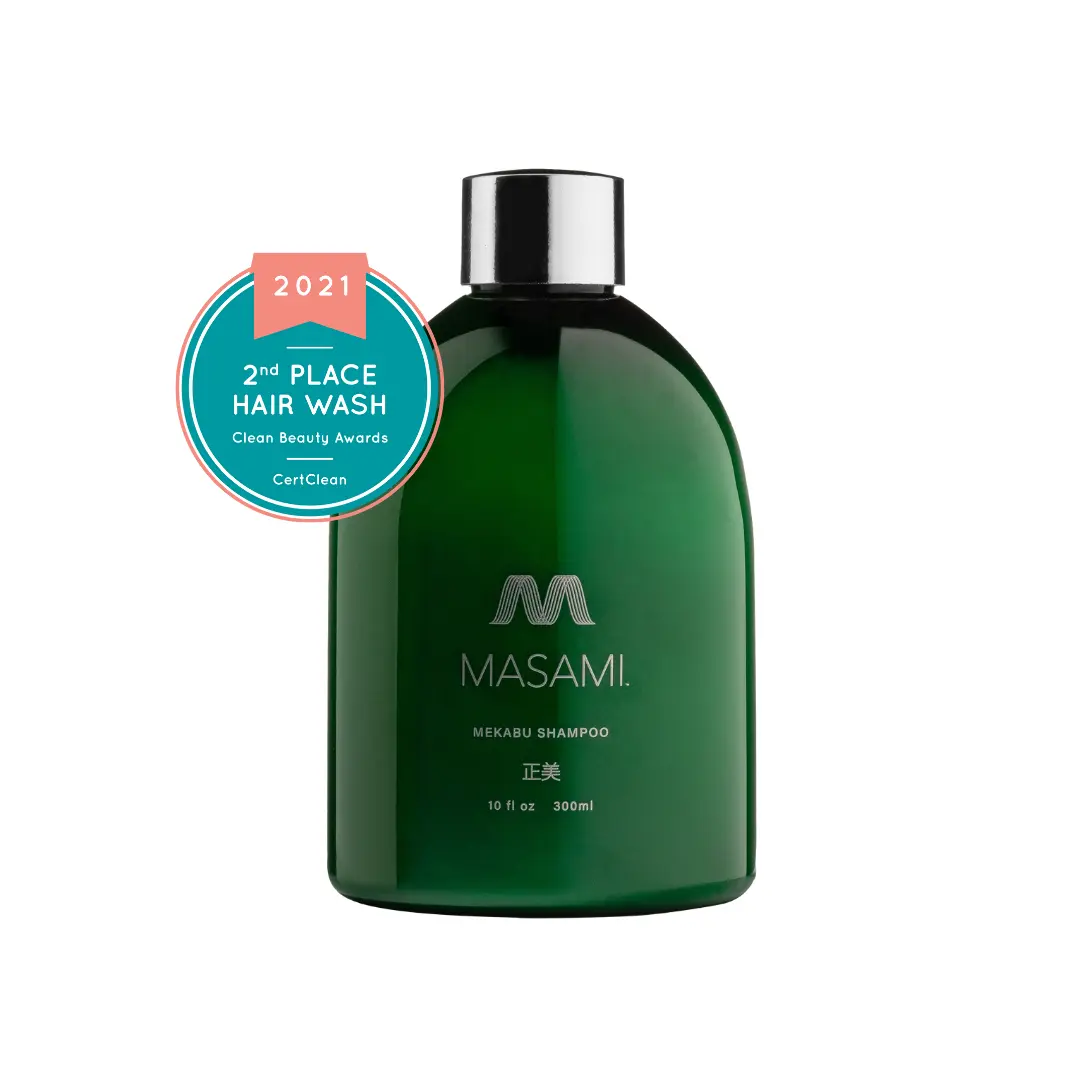 Masami Mekabu Hydrating Shampoo Vegan Cruelty Free Botanically Hydrating Sulfate Free Phthalate Free Haircare 2021 Salon Quality - Apricot