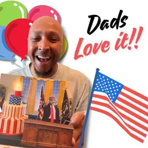 Pop Up Birthday Card with Light and Sound Funny Talking Greeting Card Plays Happy Birthday Music for Men Women Family Gift