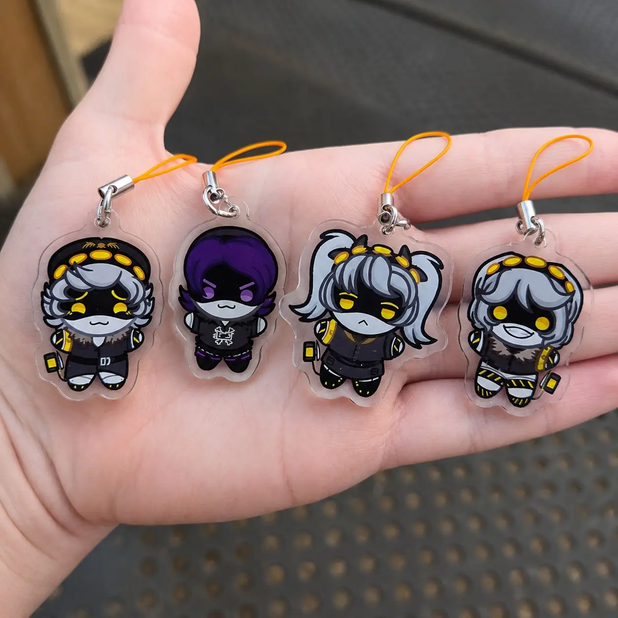 Murder Drones Acrylic Keychain