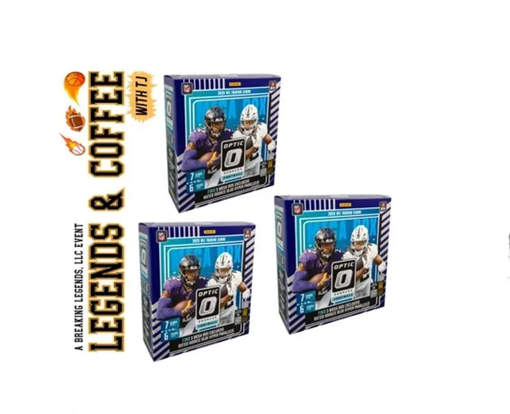BRB - 7543 - (3) BOX *** DUTCH AUCTION *** PYT - (3) 2025 Optic Mega Boxes! Hunt Rooks & SSPs!!! - T