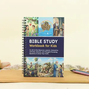 Bible Study Workbook for Kids, Lessons, Activities, Interactive Learning, Quizzes, and Questions to Deepen Faith, Bible Study Activity Books, Faith Development