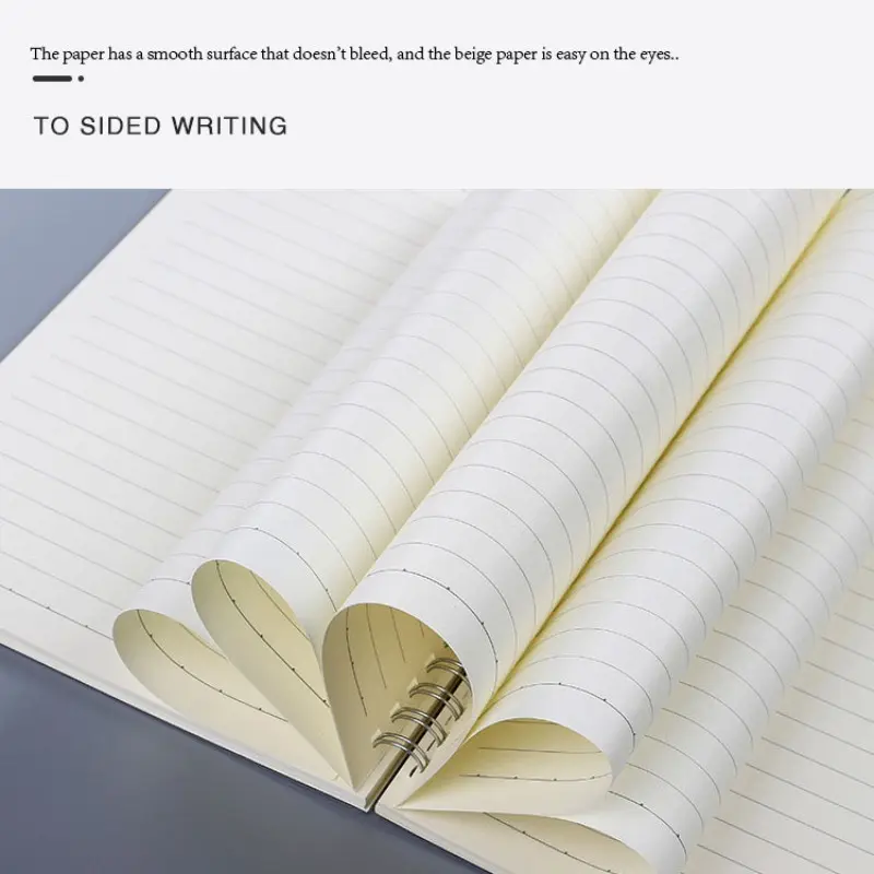 PP Matte Transparent Cover Coil Notebook A5 A6 B5, Lined Dotted Grid Blank Journal, Ideal for Notes and Writing, Spiral Journal, Note Taking Notebook, Spiral Notebooks, Journaling Notebooks, Grid Paper Notebook