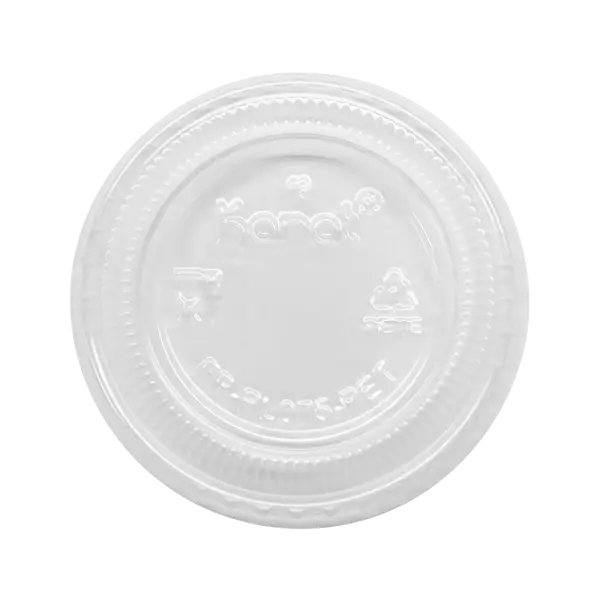 [2,500 ct] 3.25-5.5 oz PET Portion Cup Lids (73 mm)