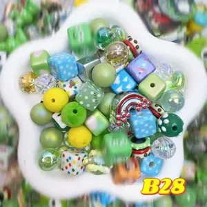 Rainbow-[B-series Beads Feast] Mega Discounts for All Kinds| Acrylic Beads for DIY Crafts| Mountain Top Packing