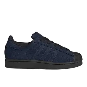 adidas Womens Superstar Ii Lace Up Sneakers Shoes Casual - Blue