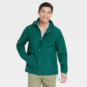Men's Hooded Rain Coat - Goodfellow & Co