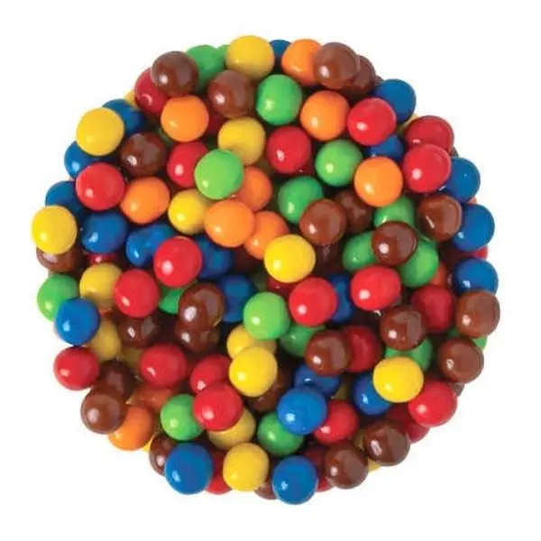 Sixlets Milk Chocolate Candy - Gluten-Free, Nut-Free, Nostalgic Treat, Colorful Shell, Carnauba Wax, Palm Kernel Oil, 12-Month Shelf Life, Bulk Refill Pouch, Ideal for Parties, Candy Tables, Dessert Restocks