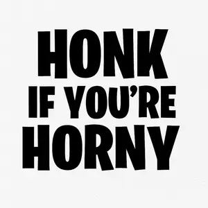 Honk If You’re Horny Decal