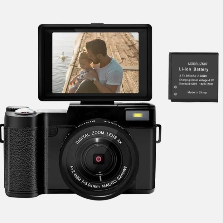 UHD 30MP 2.7K  Digital Video Camera TFT LCD Camcorder Digital Zoom Camera With 32GB SD Card Screen