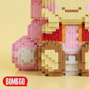 【BOMBGO】 Building Block, Toys,Birthday Gift,Christmas Gift,Educational Building Blocks,Trend Decoration,Cool Gifts,Brick,Family Bonding BlackFriday Christmas