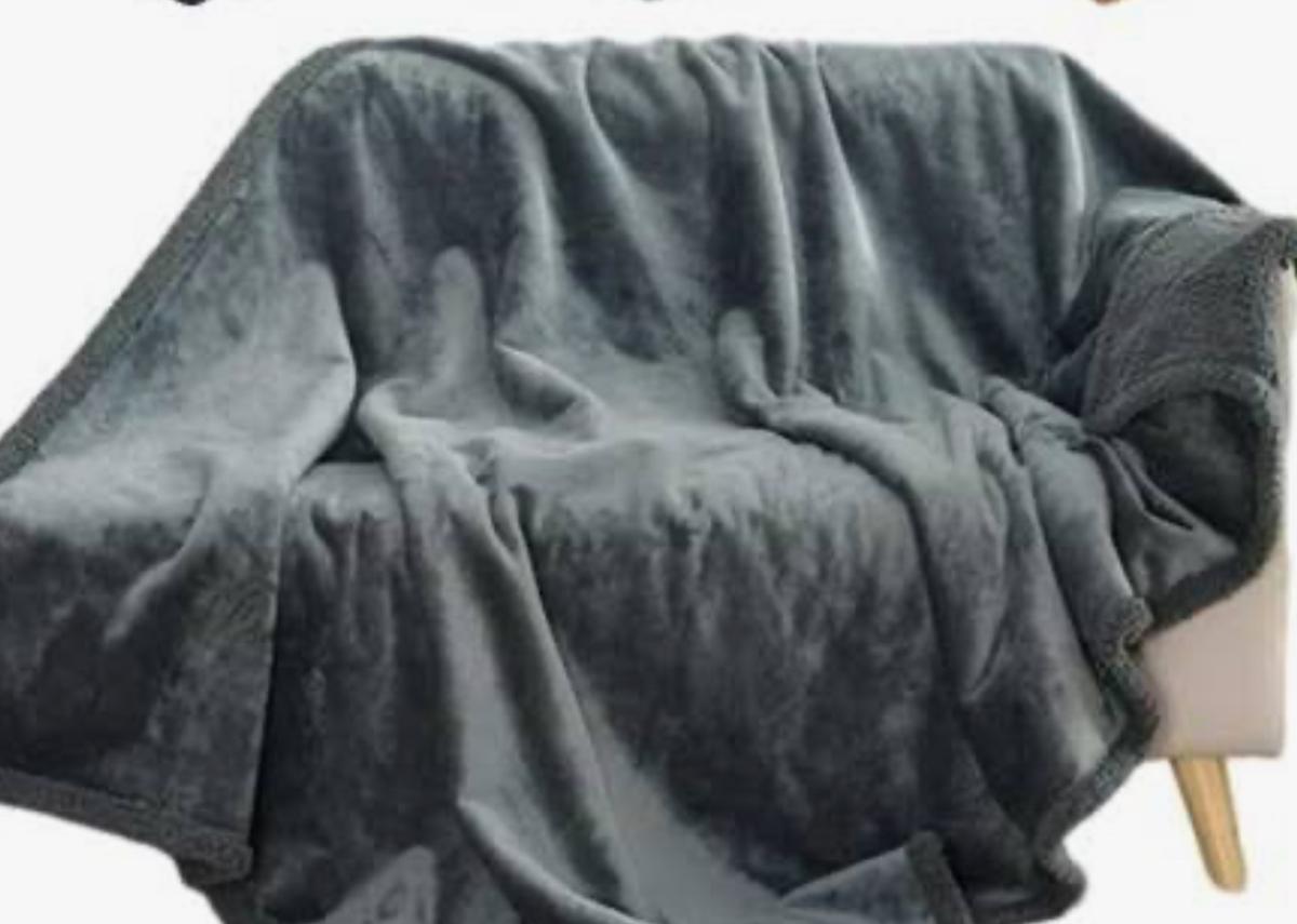 Item: Gray, Large 65" X 57"