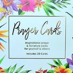 Soulful Serenity: Inspirational Prayer Cards with 20 Unique Scriptures for Daily Reflection