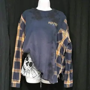 Sullen Parrot Upcycled Oversized Flannel