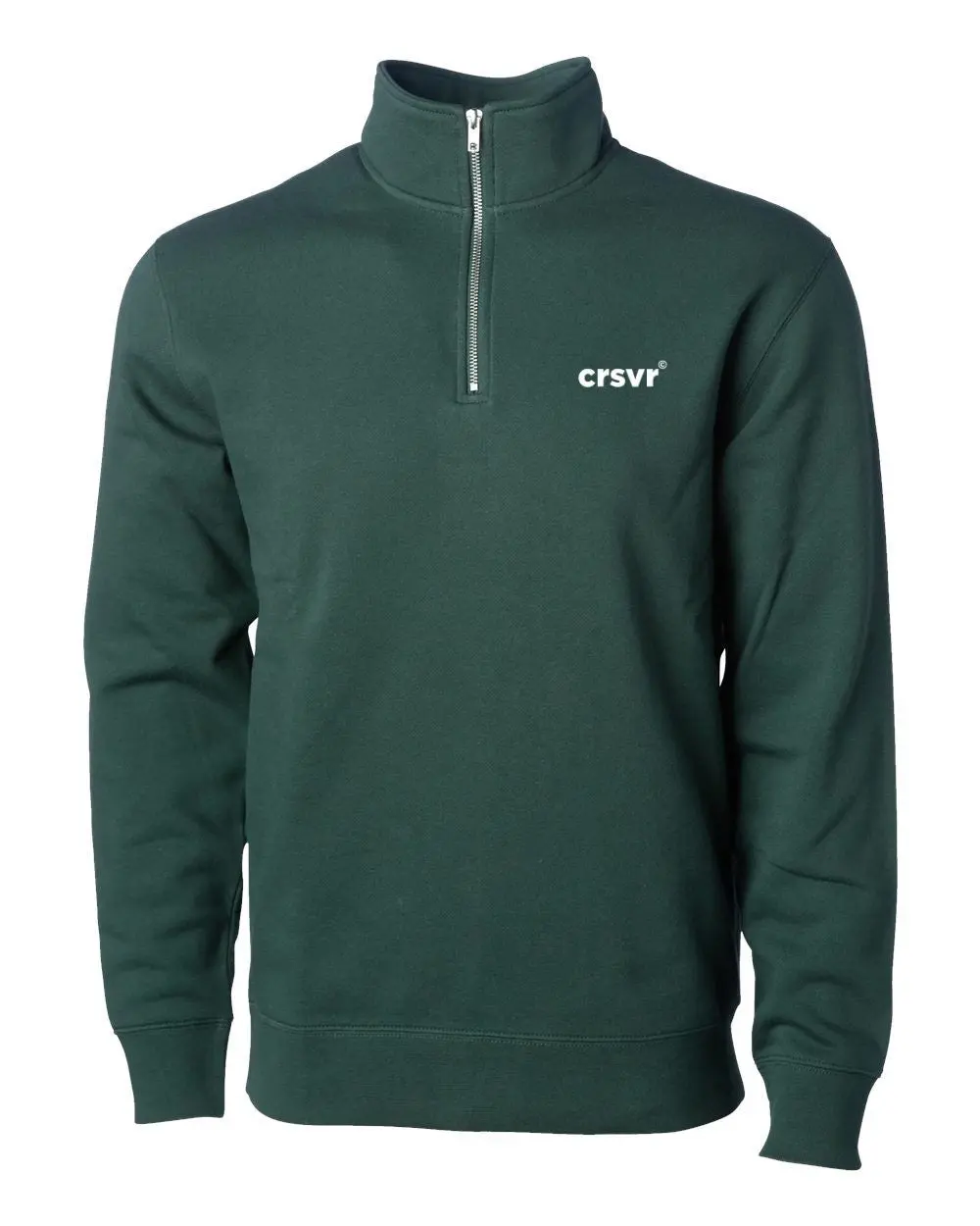 CRSVR 3/4 ZIP - OLIVE GREEN