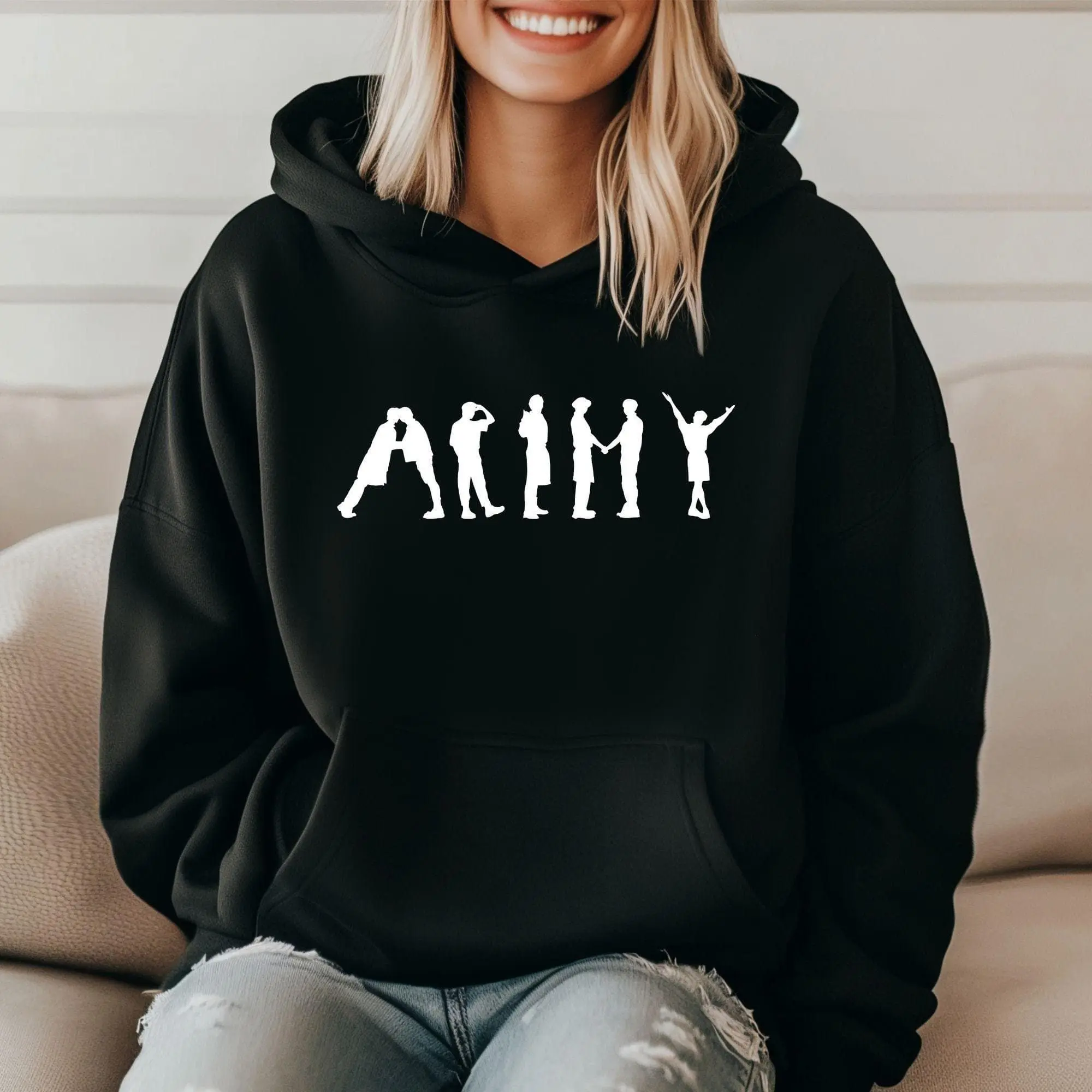 Pop Inspired Hoodie and  Sweatshirt, K-Pop Fan Graphic Hoodie, Korean Music Lover Gift, Concert Top