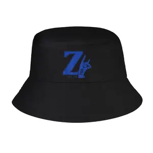 Zeta Phi Beta Sorority Established Unisex Polyester Street Style Graphic Bucket Hat for Summer Vibes