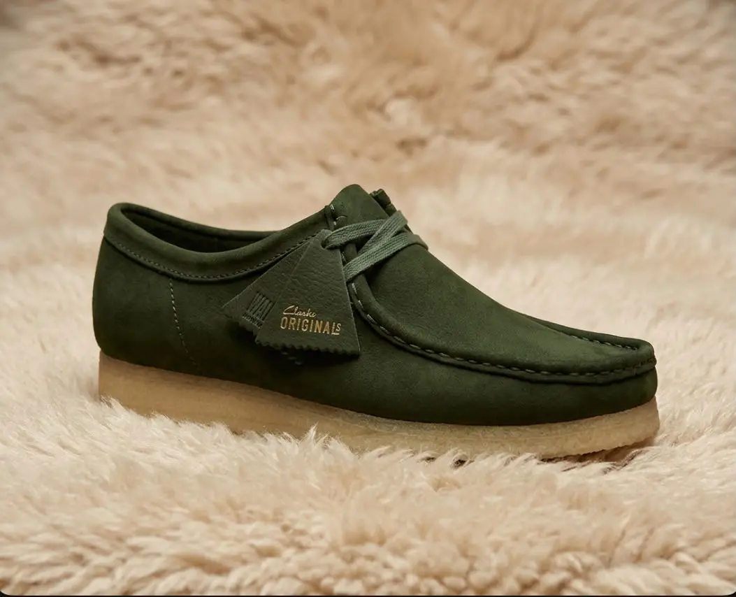 Women’s Forest Green Oxford Wallabee Footwear
