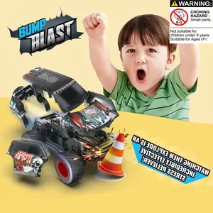 Racing Truck Toy, Collision Exploding Car, Pk Interactive Game, Rebound Off-Road Truck Set, DIY Repeat Installation, Kids Gift, Christmas, Birthday Party