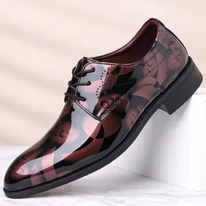 Men's formal shoes and printed patterned shoes