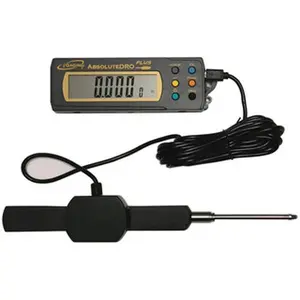 iGaging Absolute Origin Indicator with Carbon Tip, Remote Readout, 0-0.5 in/0-12.5 mm Range, 0.0005 in/mm Resolution for Automotive & Motorcycle Car Interior Accessory Mounts & Holders, Inches/Mm