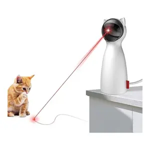 Cat Automatic Interactive Laser Toys, Rechargeable Pet Laser Toys, Fun Cat Toys, Pet Gifts