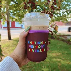 Emotional Support Beverage Coffee Koozie