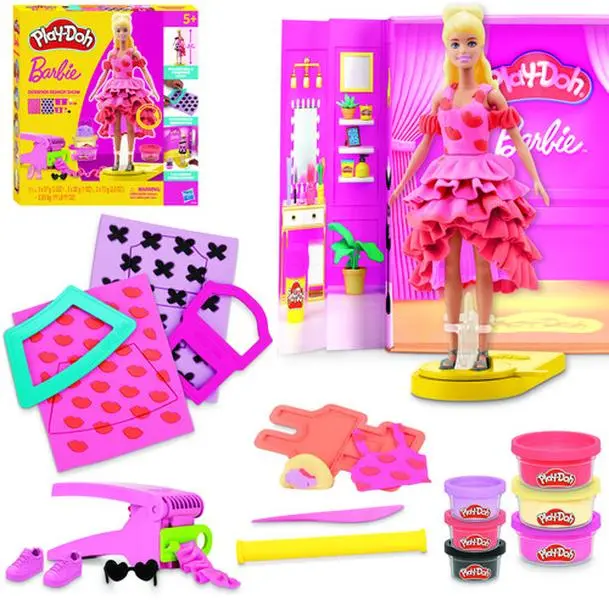 Play-Doh x Barbie - Designer Fashion Show Playset  [COLLECTIBLES] Action figurine/statue, Collectible