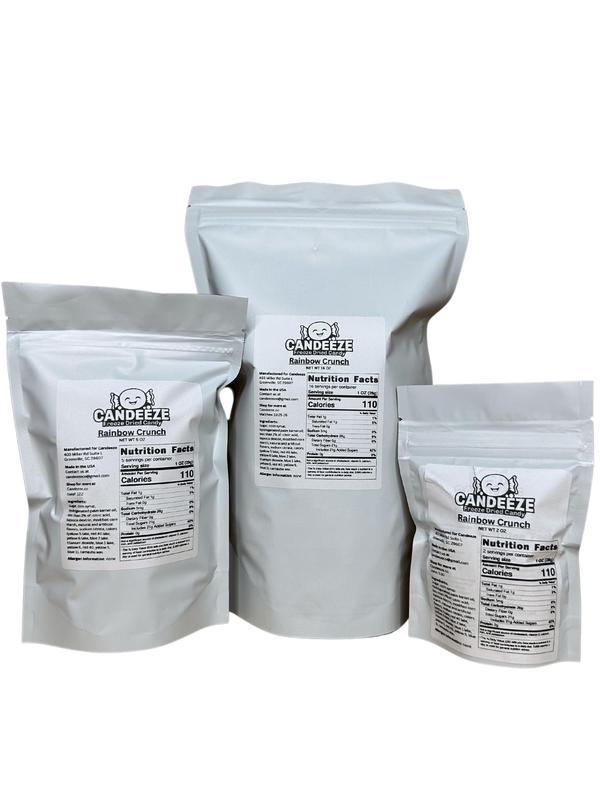 Freeze Dried Rainbow Crunch Candy - Candeeze (Sweet Snack Candies)