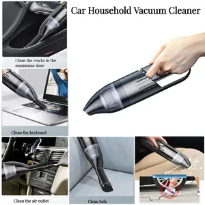 Car Vacuum Cleaner Car With Wireless Charging Car Family Dual-Use Vehicle Powerful Small Mini High Power