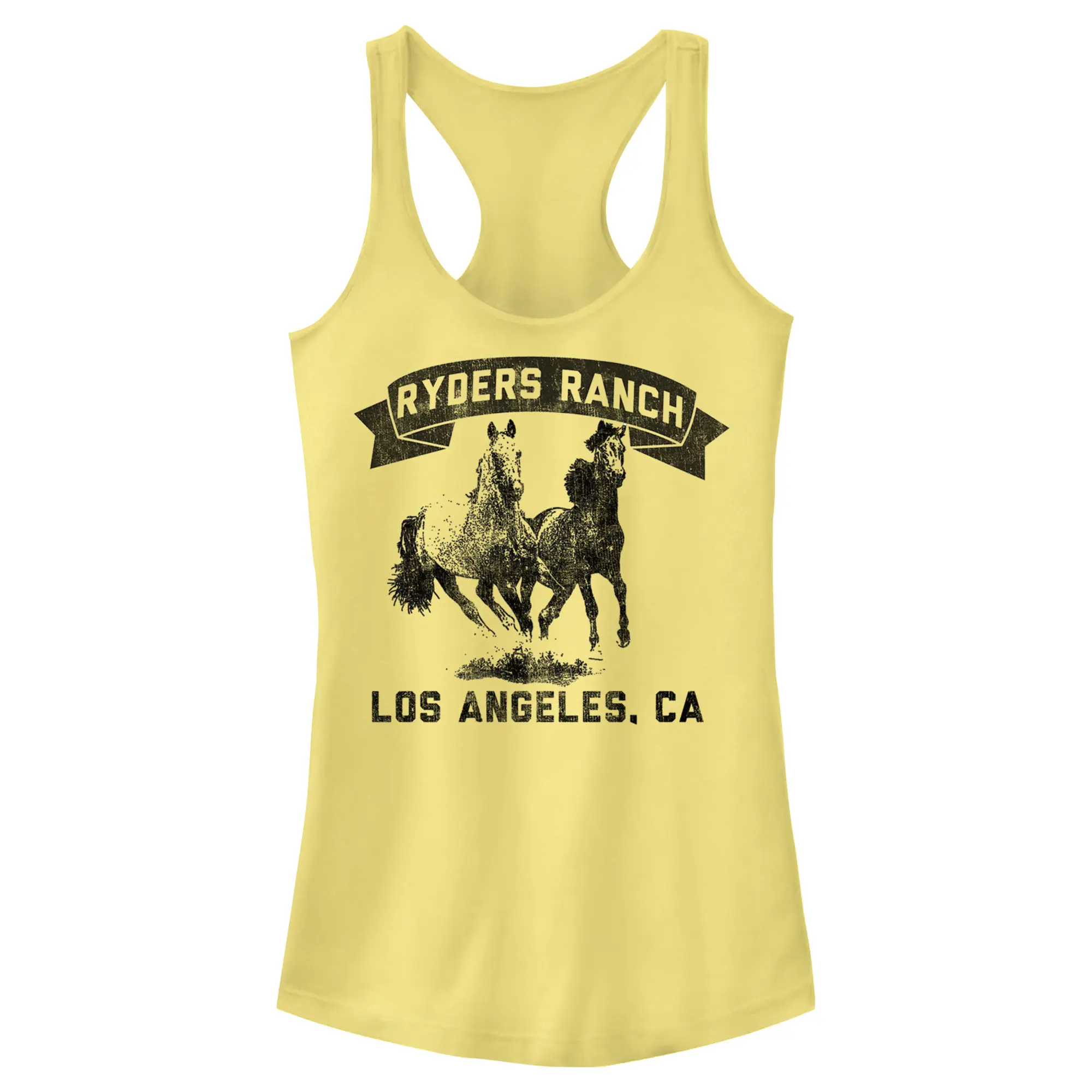 Juniors Womens Lost Gods Ryders Ranch Racerback Tank Top