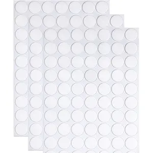 Sticky Tack for wall Hanging 210pcs Adhesive Poster Tacky Putty Removable 0.79" Round Double Sided Sticky dots No Traces Waterproof Stickers for Festival Decoration (210 Pieces, 20 mm)