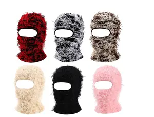 Glacier Gash Distressed Ski mask