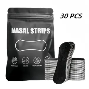 Nasal Strips for Snoring, 30pcs Breathing Strips, Non-invasive Nasal Strips for Night Sleeping, Sports & Outdoor Accessories