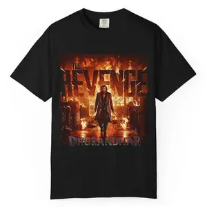 Dhurandhar 2 Revenge Flames Graphic T-shirt, Trending Bollywood Movie, Unisex Dhurandhar Move Shirt