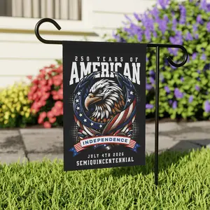 America 250th Anniversary Don’t Tread On Me Garden Flag without Flag Stand, 1776–2026 Patriotic Gadsden Flag, United States of America Freedom Outdoor House Flag, House Decoration, Yard Sign, Home Decor, Lawn Flag