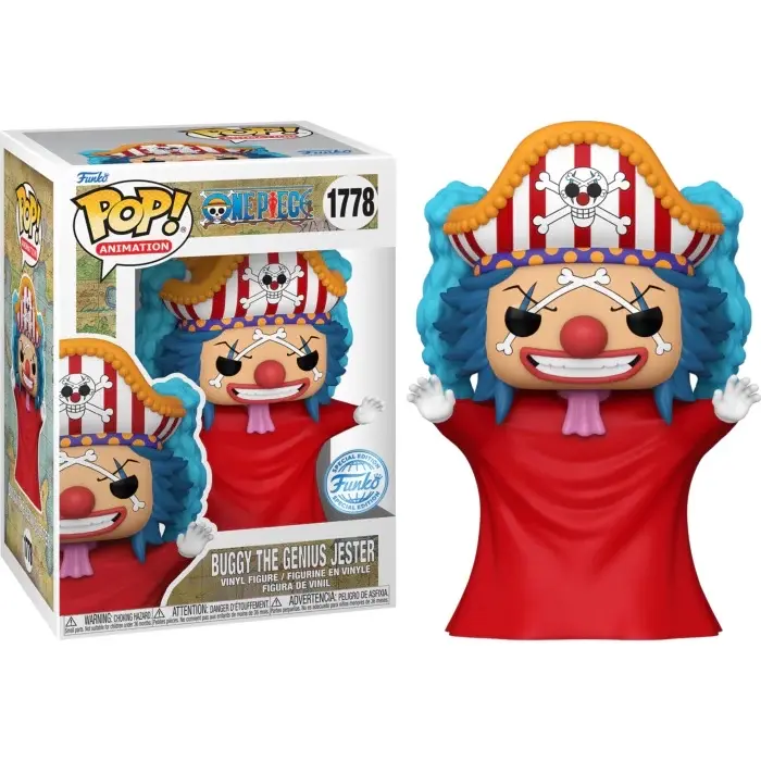 Funko Pop! One Piece Buggy the Clown Vinyl Figure #1778
