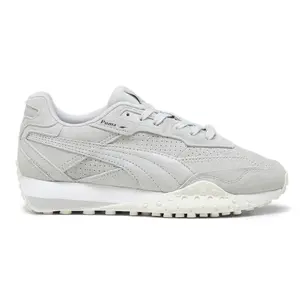 PUMA Womens Blktop Rider Femme Lace Up Sneakers Shoes Casual - Grey