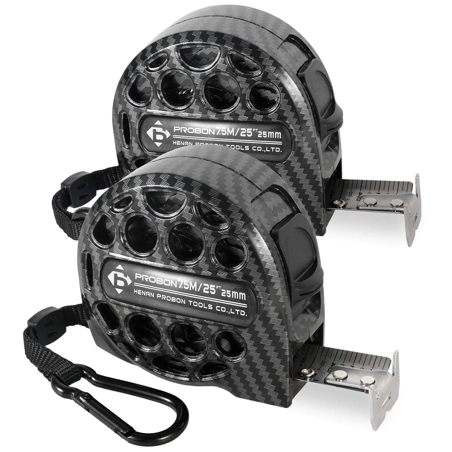 PROBON 25ft Stainless Steel Tape Measure: Waterproof, Drop-Resistant & Wear-Proof — A Great Choice for Practical Tools & Gifts