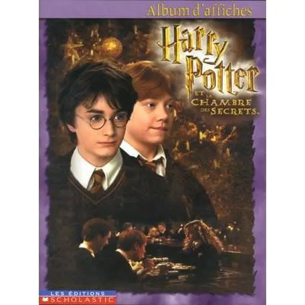 Used Harry Potter Poster Album - 2002 Edition, English Text, Good Used Condition, Soft Cover Paperback, Wall Decoration Print (Books, Literature Category)
